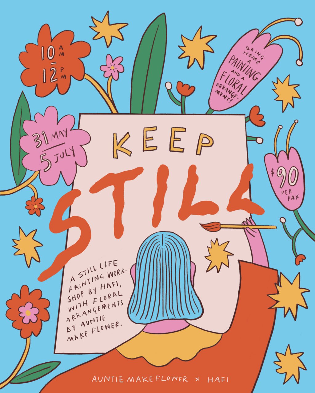 Keep Still Sessions with HAFI & Auntiemakeflower