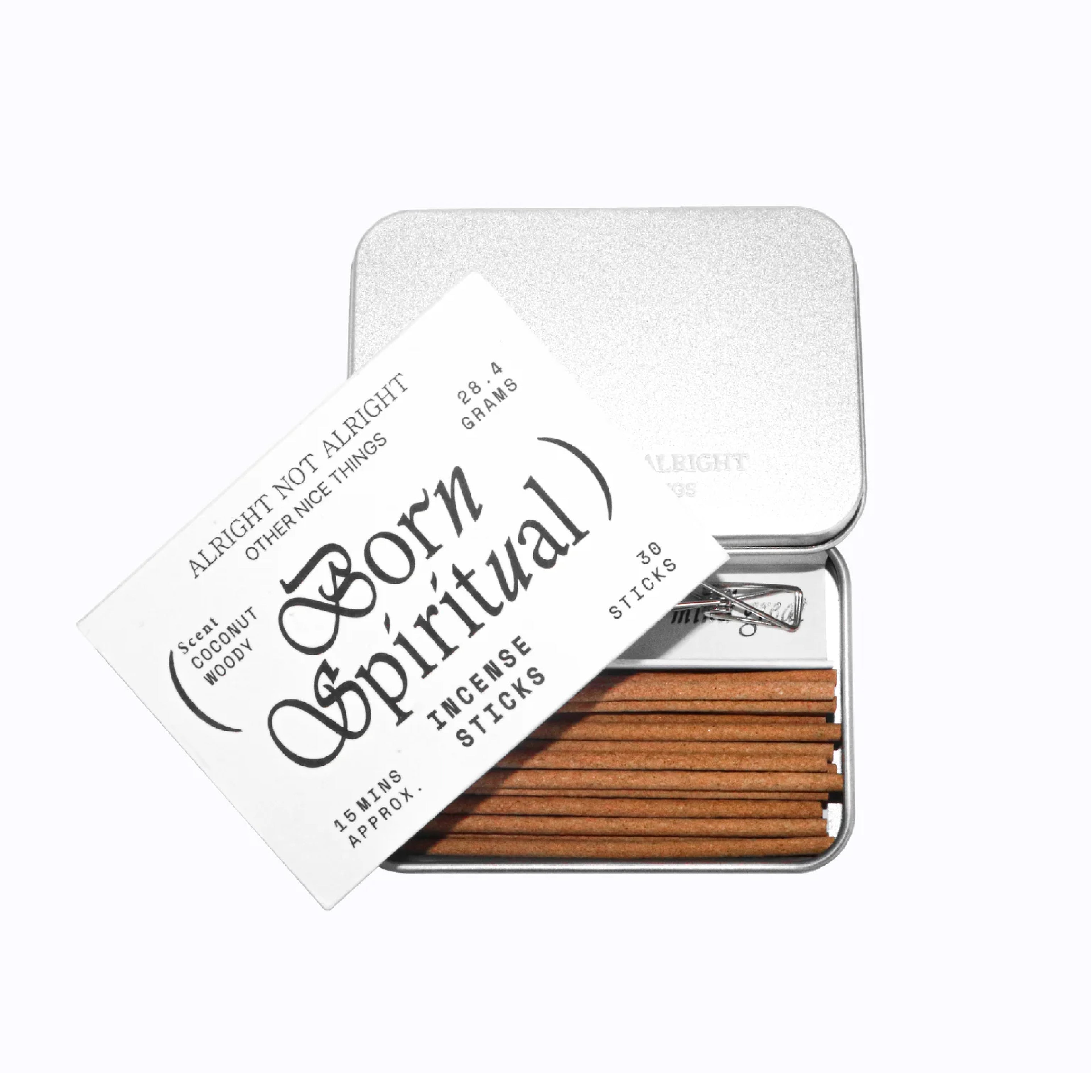 ALRIGHTNOTALRIGHT INCENSE - BORN SPIRITUAL
