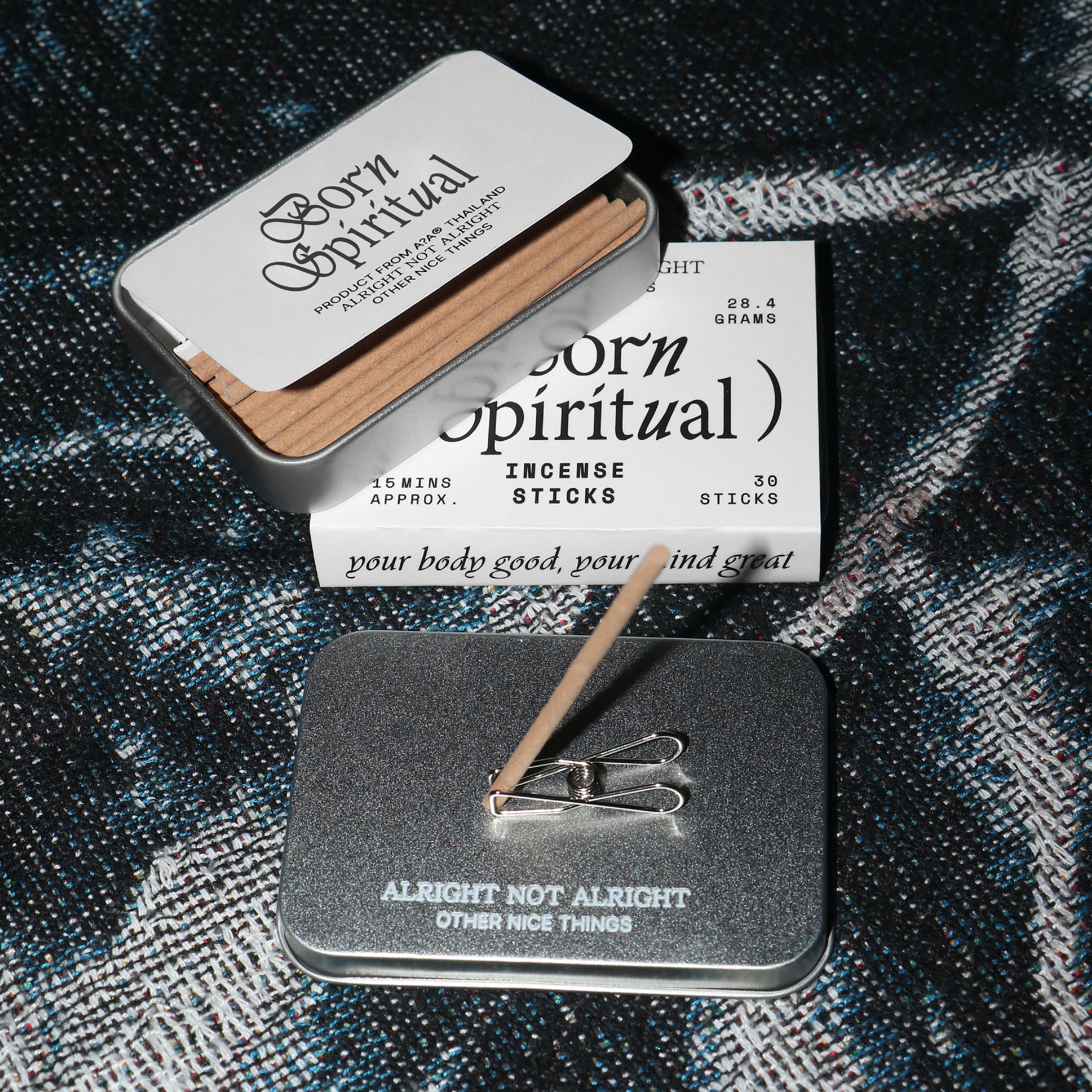 ALRIGHTNOTALRIGHT INCENSE - BORN SPIRITUAL