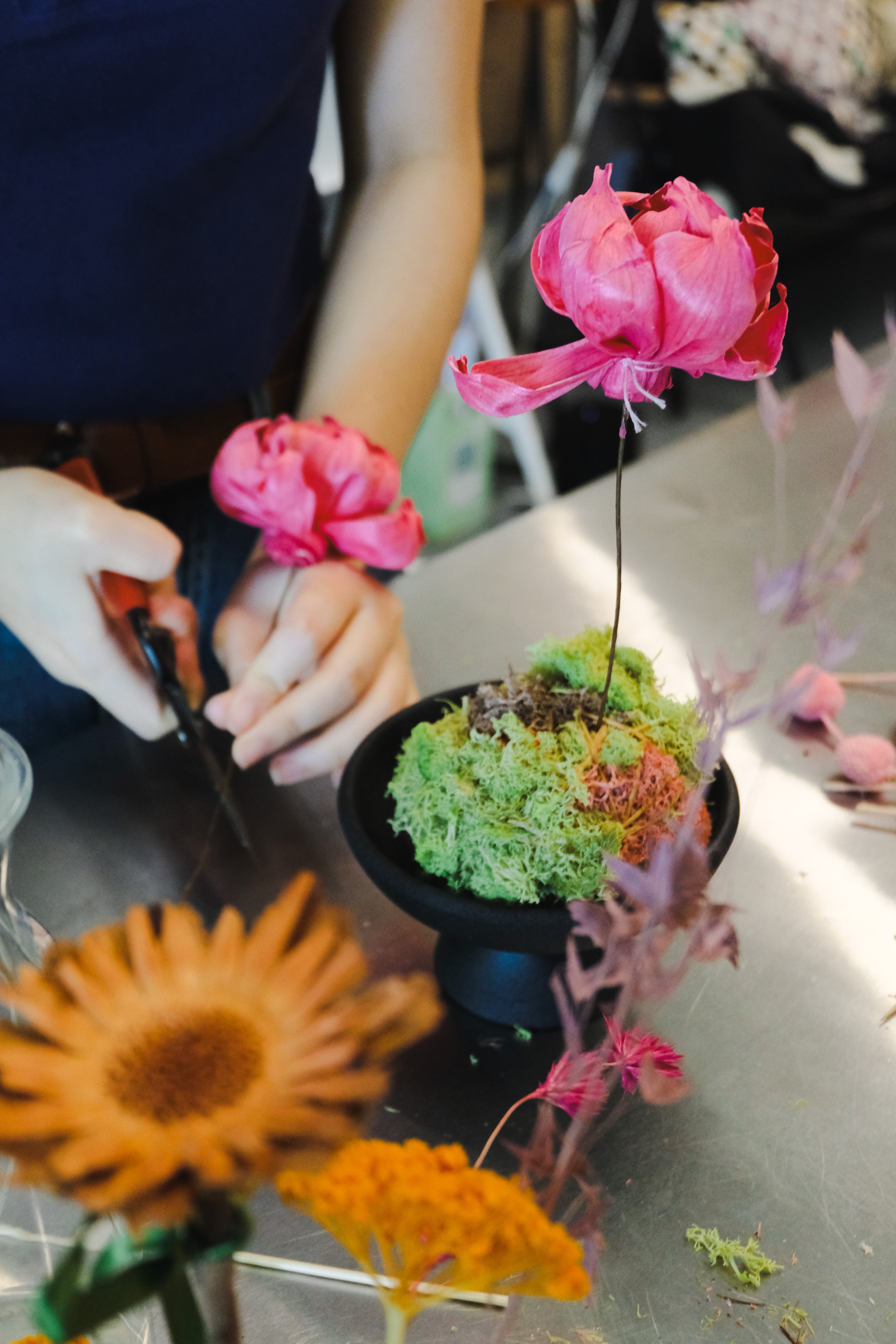 "Kokedama" Preserved Floral Workshop (Aug 2025)