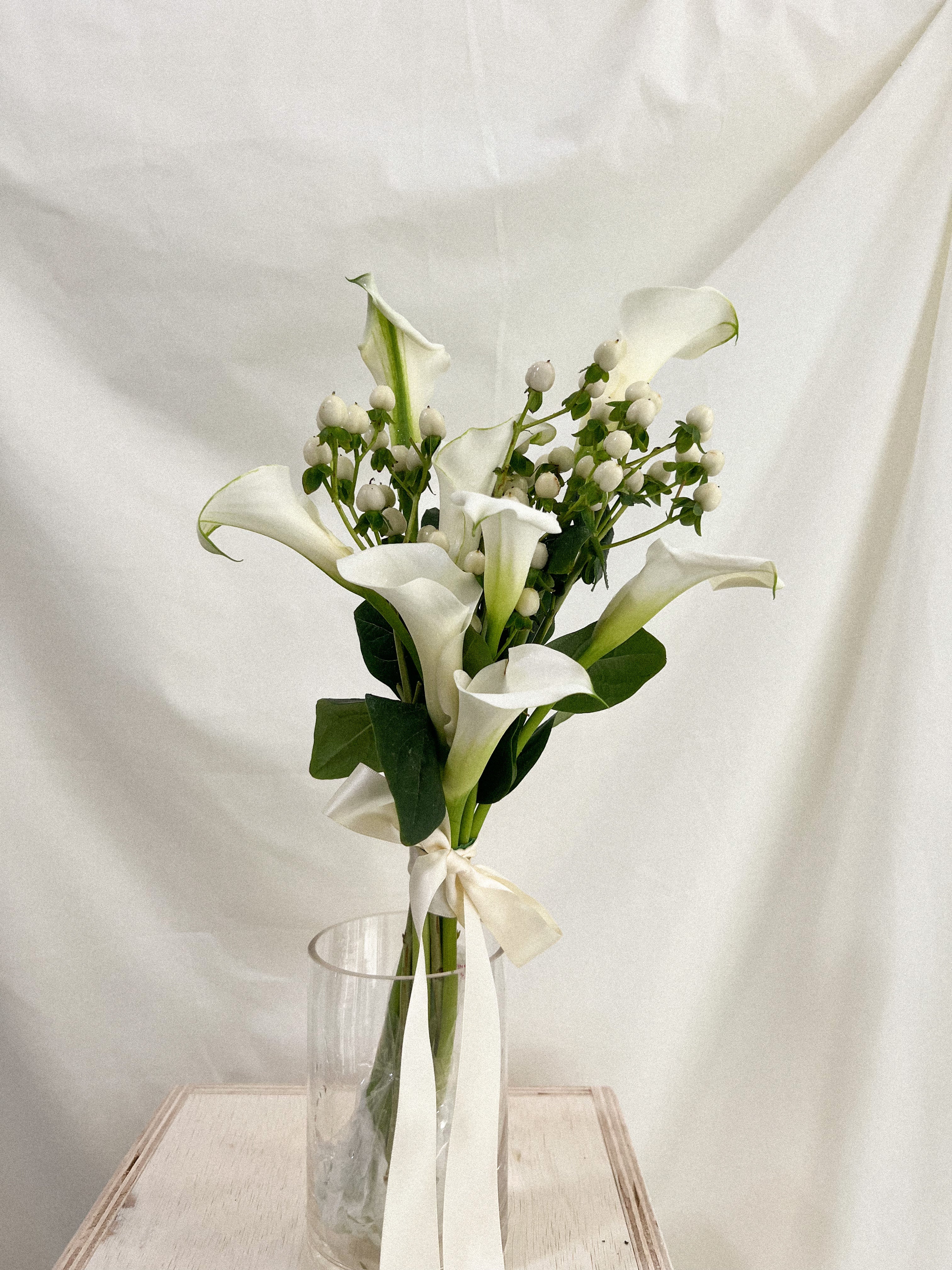 White Calla Lilies