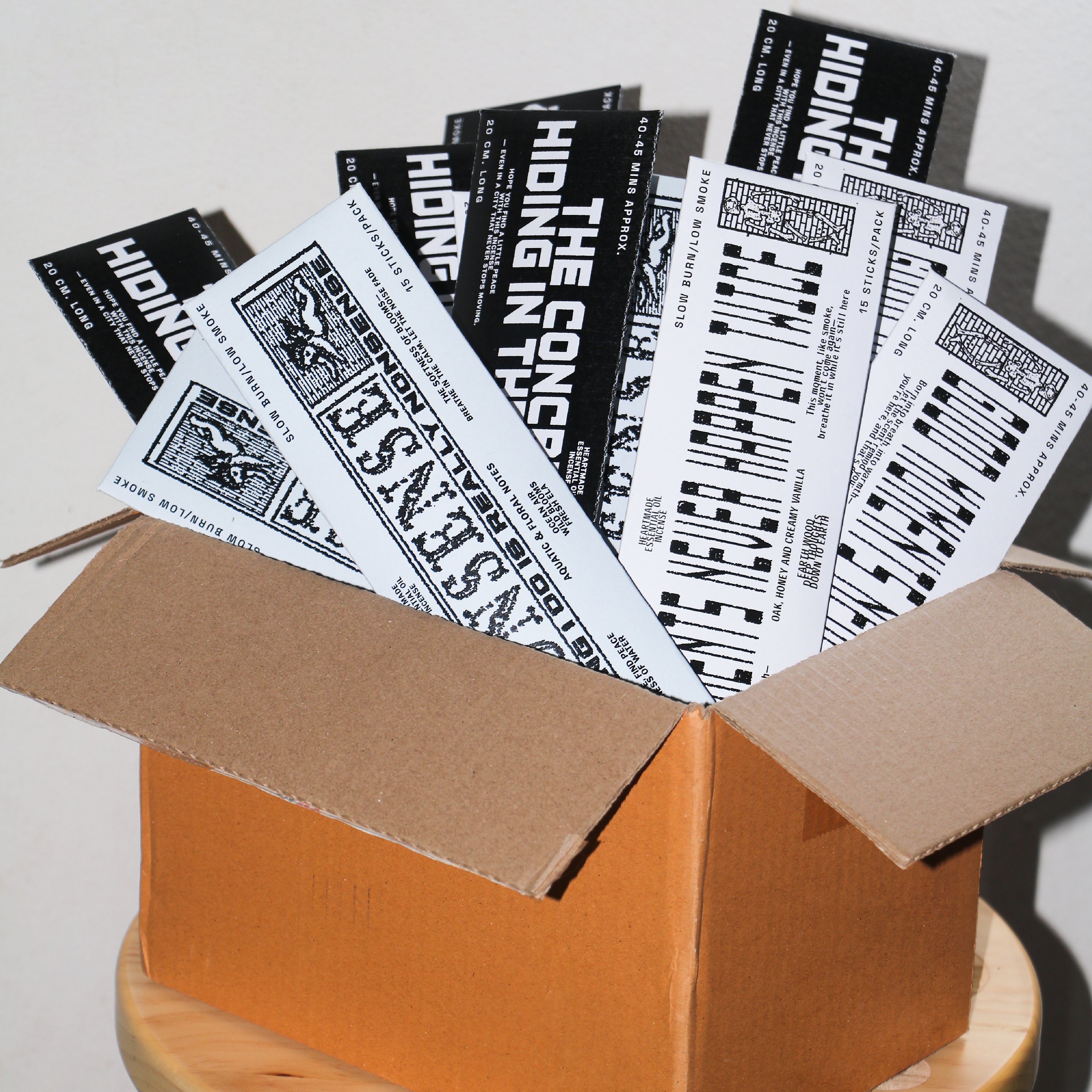 ALRIGHTNOTALRIGHT INCENSE STICKS - GOOD MOMENTS NEVER HAPPEN TWICE