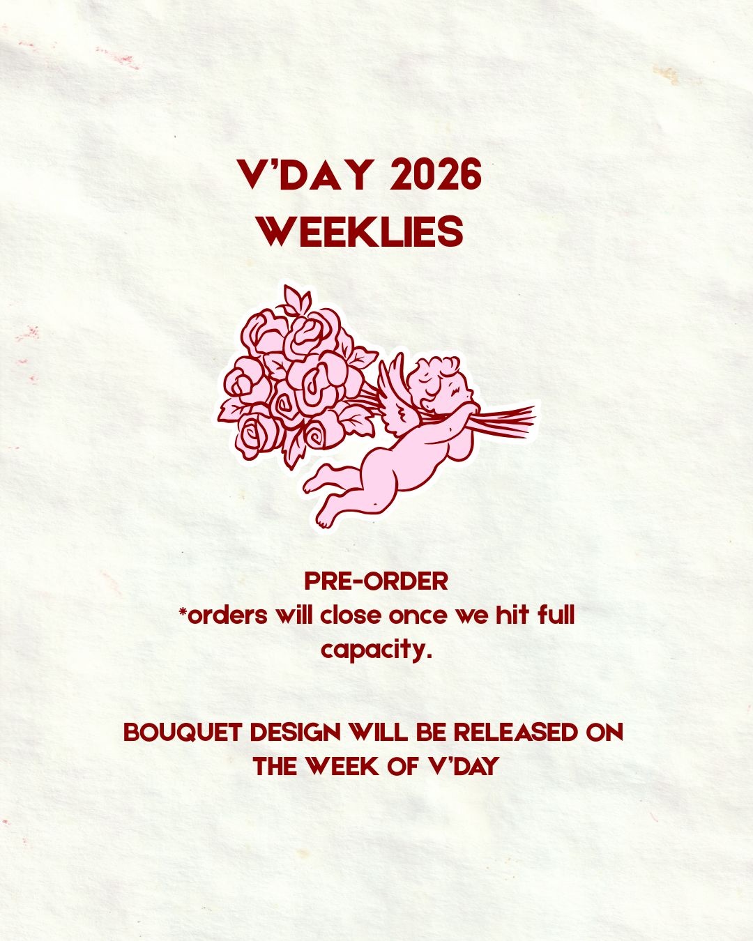 Weekly Bouquet V'day 2026